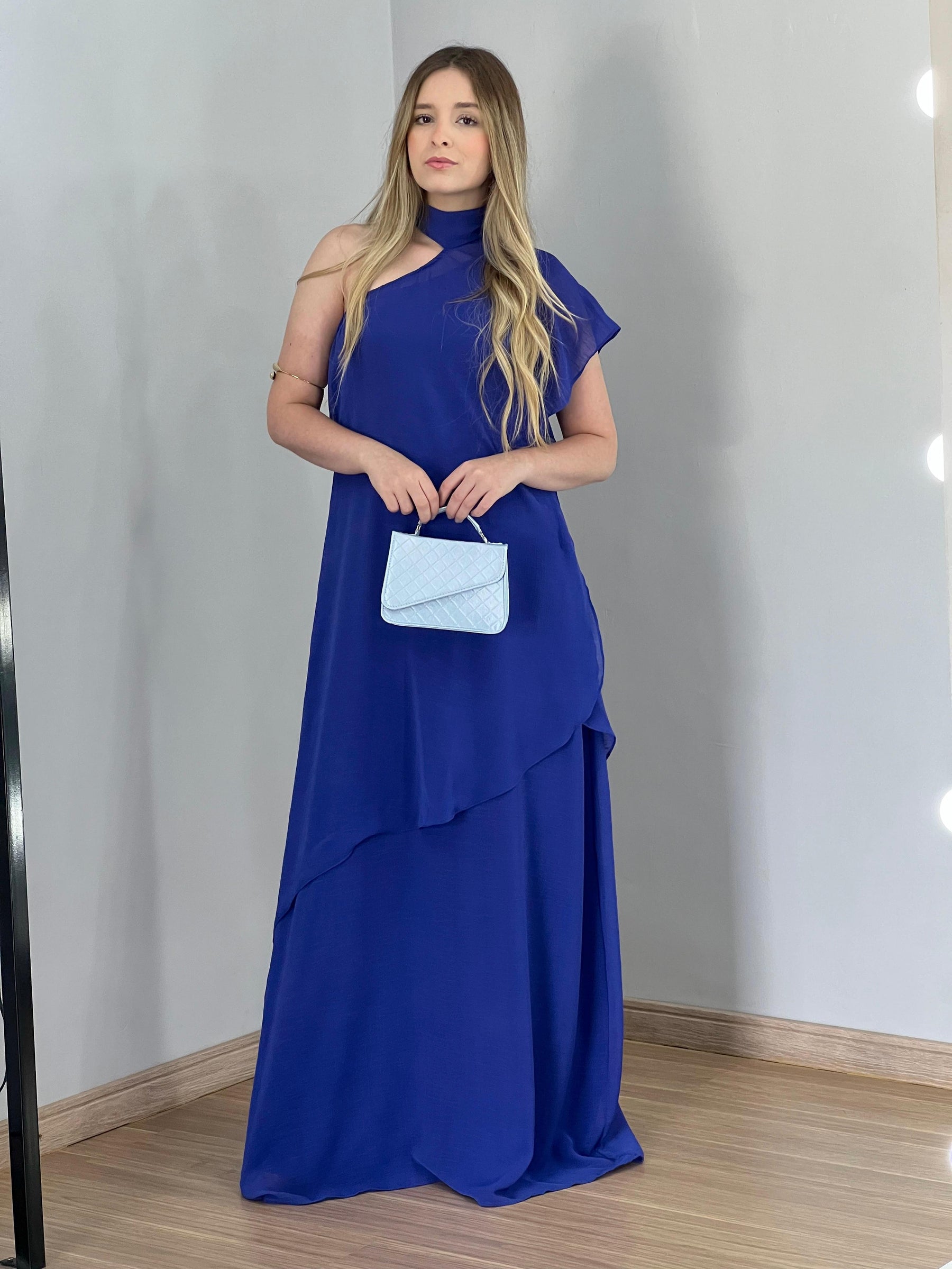 Vestido Vanessa - Roxo Azulado